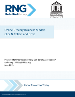 Online Grocery Business Models Click & Collect and Drive