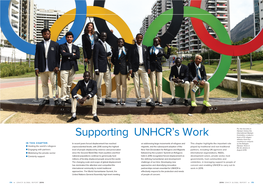 Supporting UNHCR's Work
