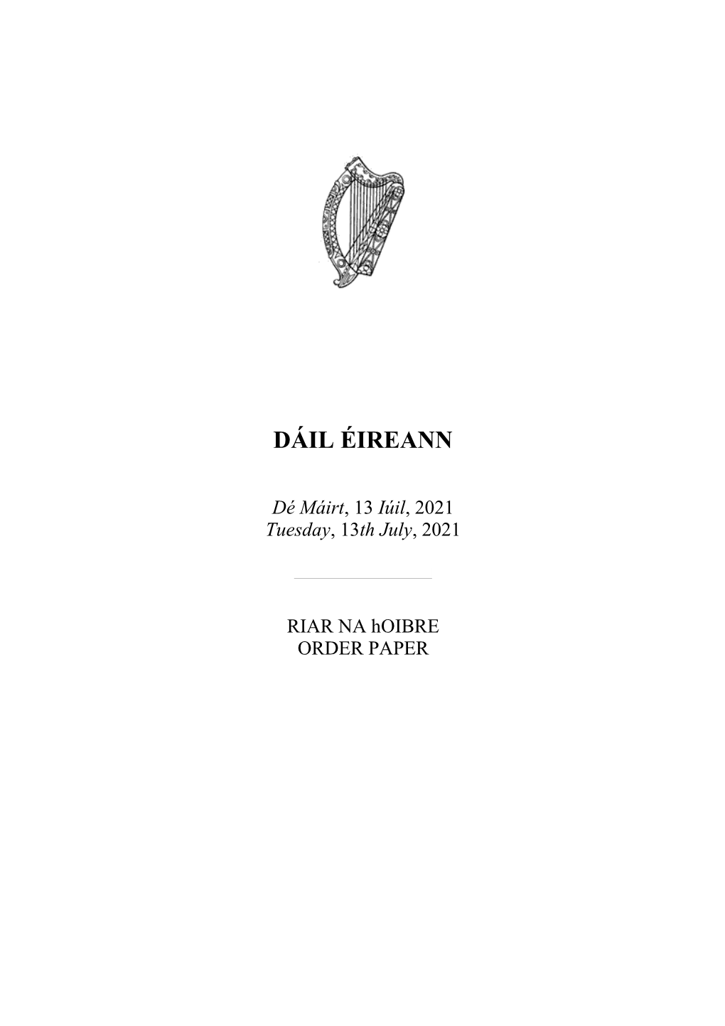 Dáil Éireann