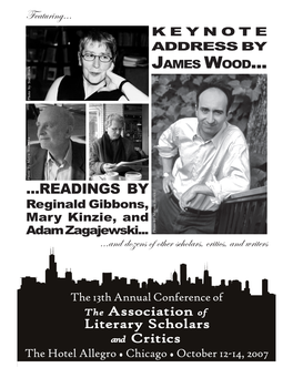 Thirteenth Annual Conference 2007, Chicago, IL (PDF)