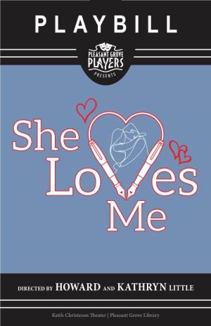 The PG Players Present She Loves Me