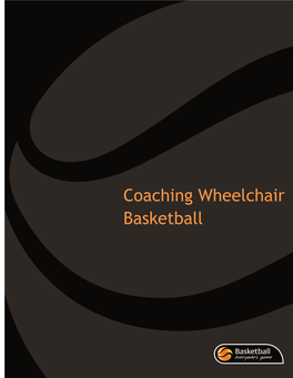 Coaching Wheelchair Basketball