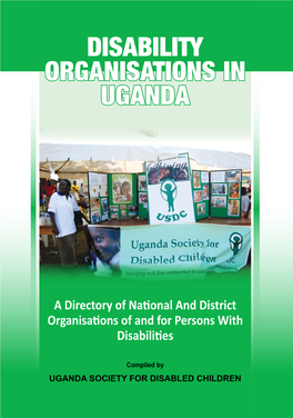 Disability Organisations in Uganda