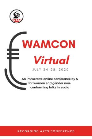 Wamcon Virtual Program