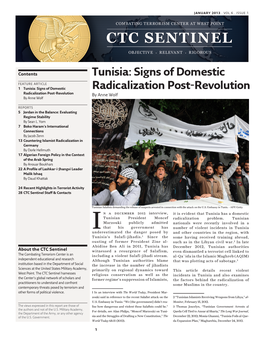 Signs of Domestic Radicalization Post-Revolution Radicalization Post-Revolution by Anne Wolf by Anne Wolf
