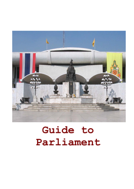 Guide to Parliament