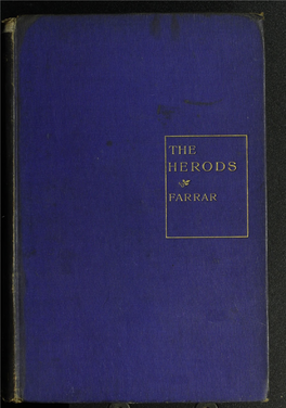 The Herods [1898].Pdf