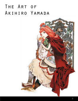 The Art of Akihiro Yamada Contents