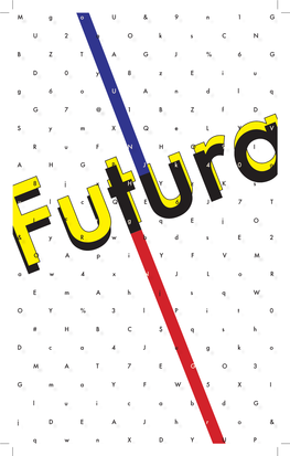 Futura Is a Geometric Sans-Serif Typeface
