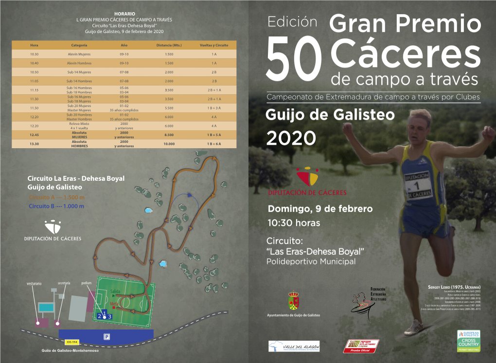 Dehesa Boyal Guijo De Galisteo Circuito a — 1.500 M Circuito B 1.000 M
