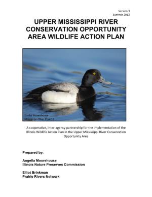 Upper Mississippi River Conservation Opportunity Area Wildlife Action Plan
