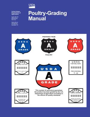Poultry-Grading Manual Guide to the Uniform Application of U.S