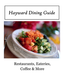 Hayward Dining Guide