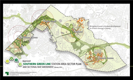 Approved Southern Green Line Station Area