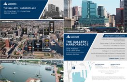 The Gallery / Harborplace 200 E