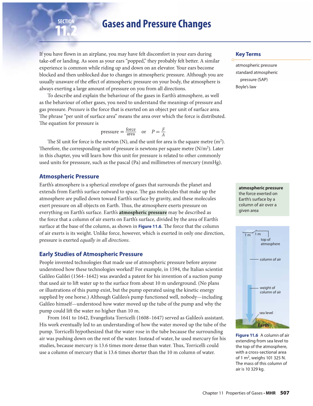 Gases and Pressure Changes