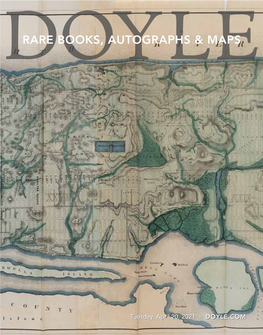 Rare Books, Autographs & Maps