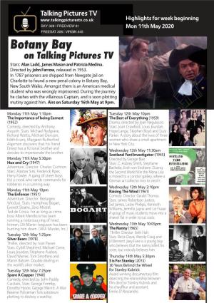 Botany Bay on Talking Pictures TV Stars: Alan Ladd, James Mason and Patricia Medina