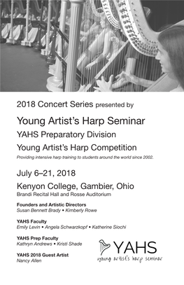 Young Artist's Harp Seminar