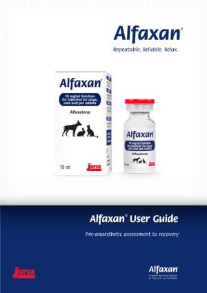 Alfaxan® User Guide