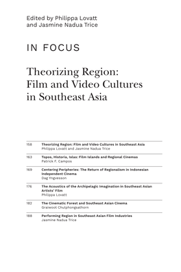 Film and Video Cultures in Southeast Asia