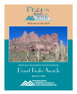 2018 Desert Peaks Awards Program