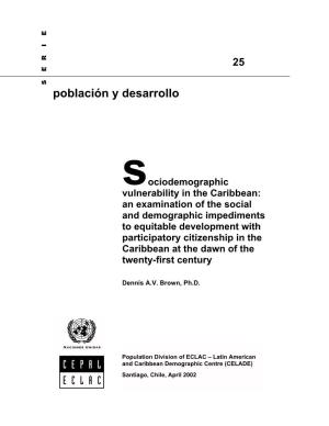 Sociodemographic Vulnerability in the Caribbean: an Examination of the Social…