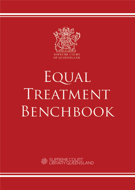 Equal Treatment Benchbook: Second Edition