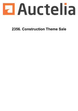 2356. Construction Theme Sale