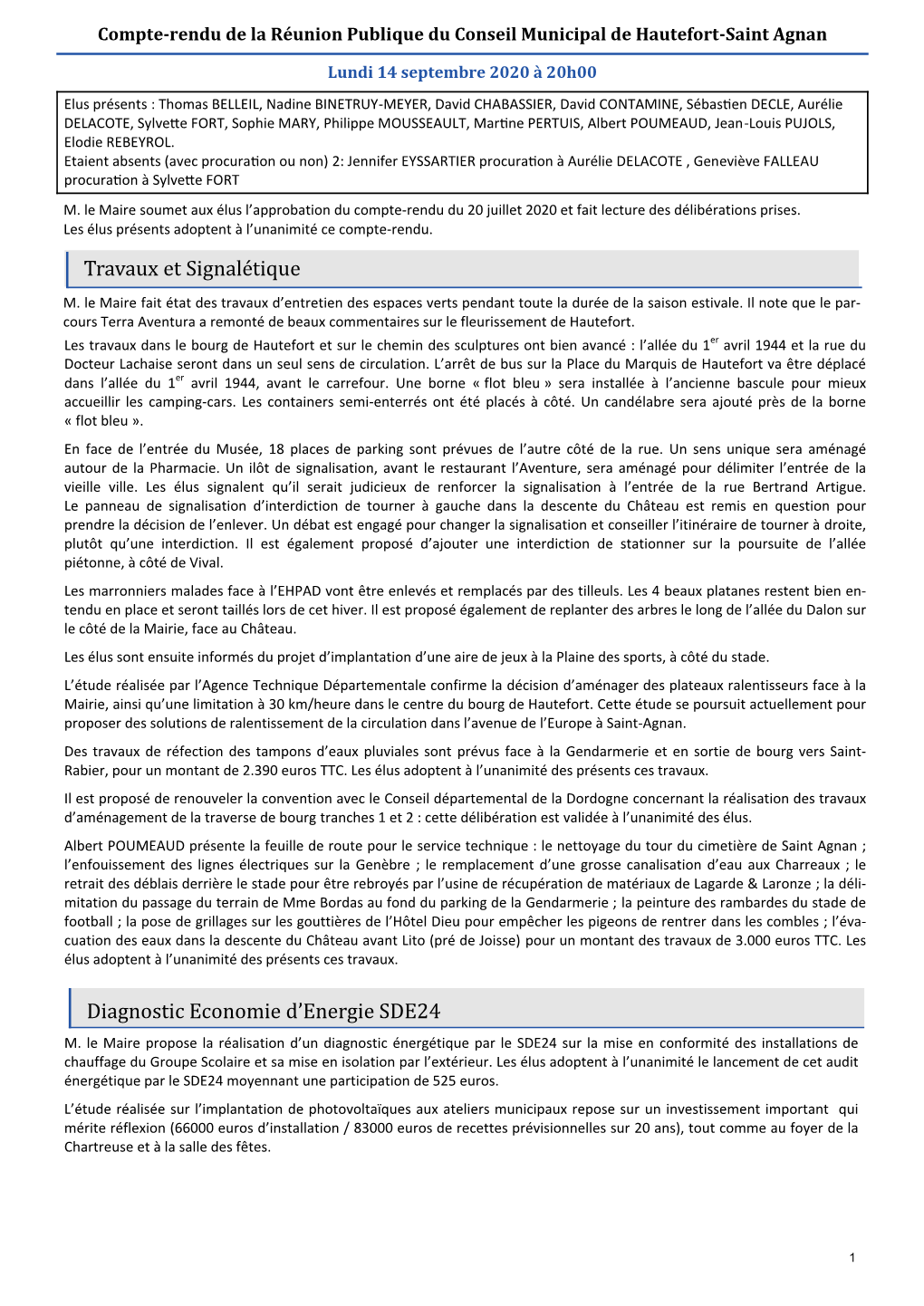 Travaux Et Signale Tique Diagnostic Économie Dsénergie SDÉ24