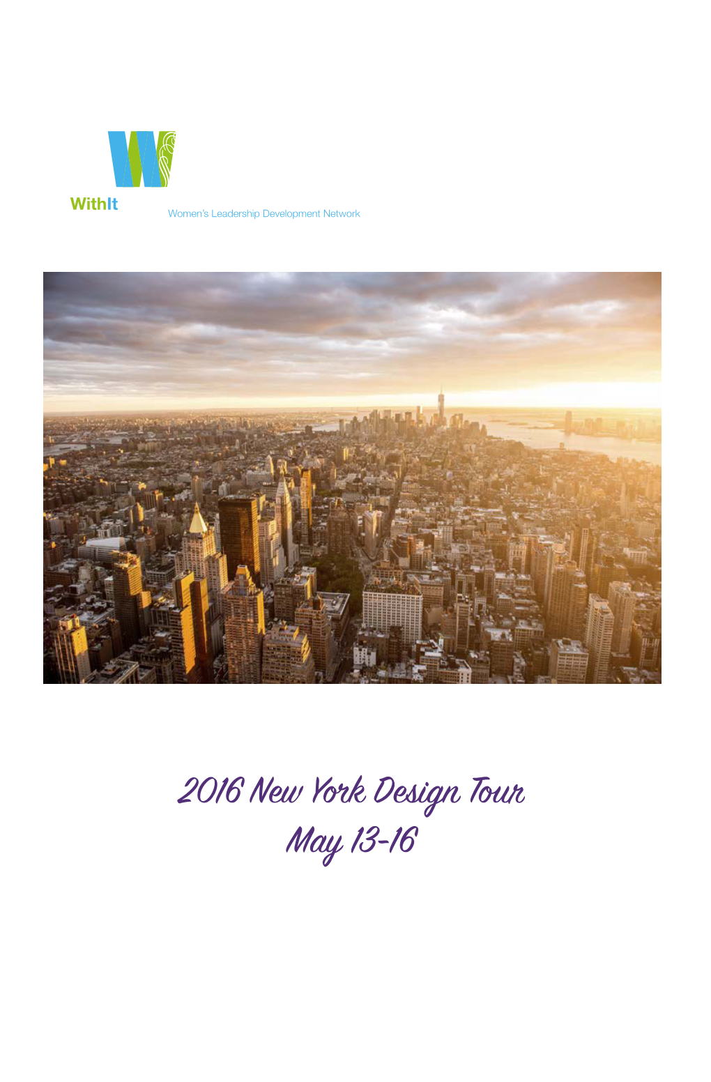 2016 New York Design Tour May 13-16