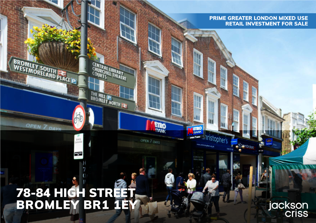 78-84 High Street Bromley Br1 1Ey 78-84 High Street | Bromley