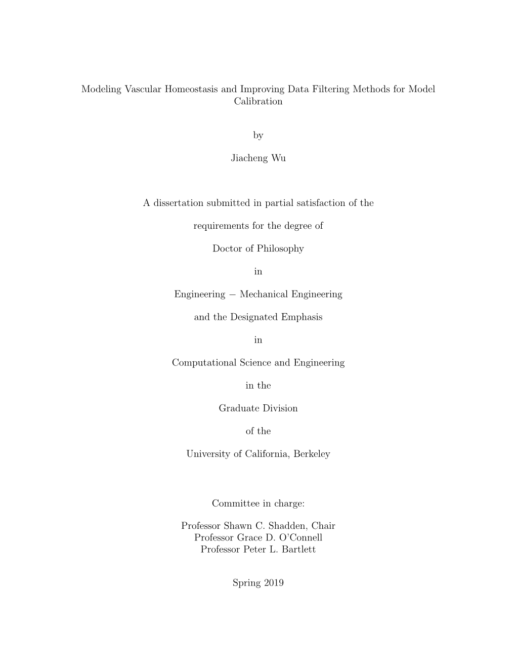 Modeling Vascular Homeostasis and Improving Data Filtering Methods for Model Calibration