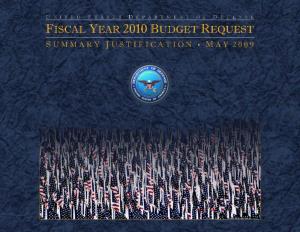 Fy2010 Defense Budget