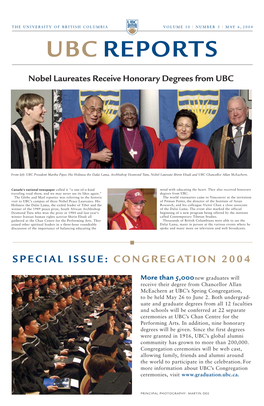Special Issue: Congregation 2004