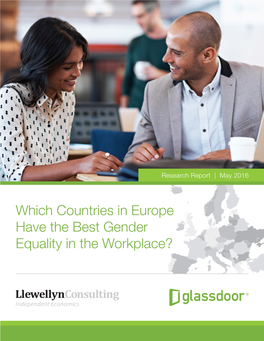 Which Countries in Europe Have the Best Gender Equality in the Workplace? Foreword