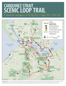 SCENIC LOOP TRAIL a Remarkable Convergence of the Bay Trail + Ridge Trail + Delta Trail