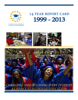 14 Year Report Card 1999 - 2013