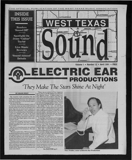 West Texas Sound 1991 03 01