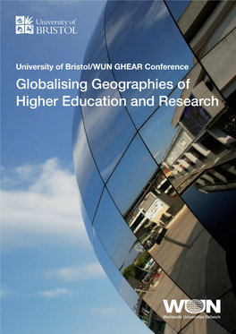 Globalising Geographies of Higher Education and Research