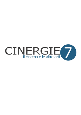 Cinergie – Il Cinema E Le Altre Arti
