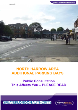 North Harrow Area Additional Parking Bays