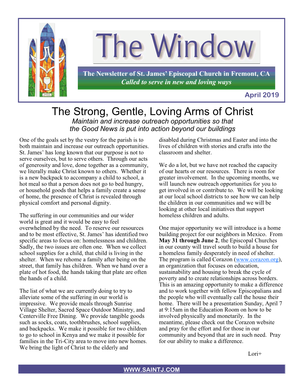 The Strong, Gentle, Loving Arms of Christ