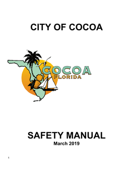 City of Cocoa Safety Manual (FINAL)