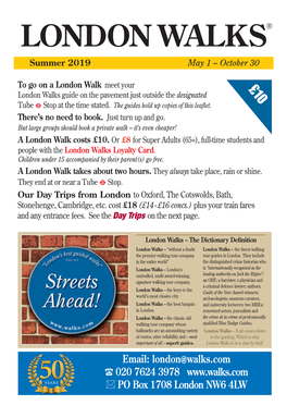 London Walks Book: Londonwalks London Stories