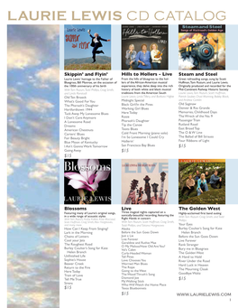 Laurie Lewis Cd Catalog