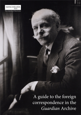 Guide to Foreign Correspondence