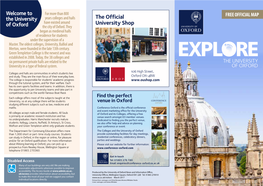 Explore the University of Oxford.Pdf