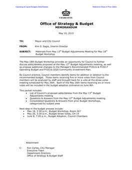 Office of Strategy & Budget