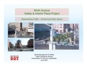 Ninth Avenue Safety & Interim Plaza Project